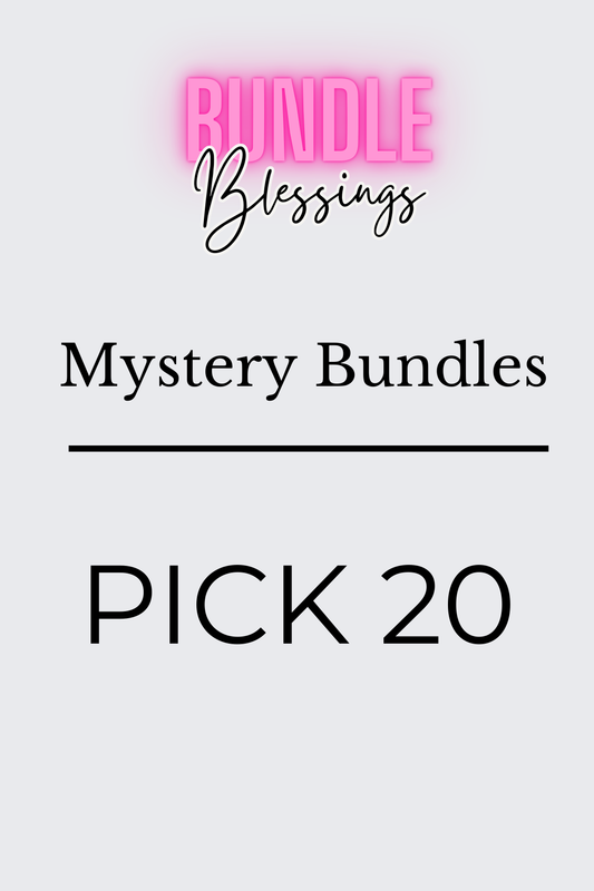 Mystery Christian Themed Stationary Bundle - Pick 20