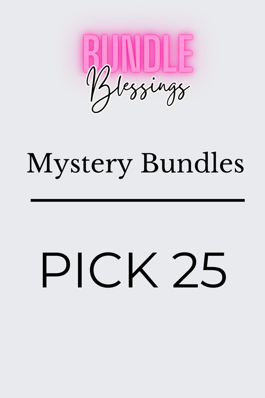 Mystery Christian Themed Stationary Bundle - Pick 25